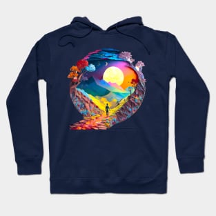 adventure in a unique city under the sun Hoodie